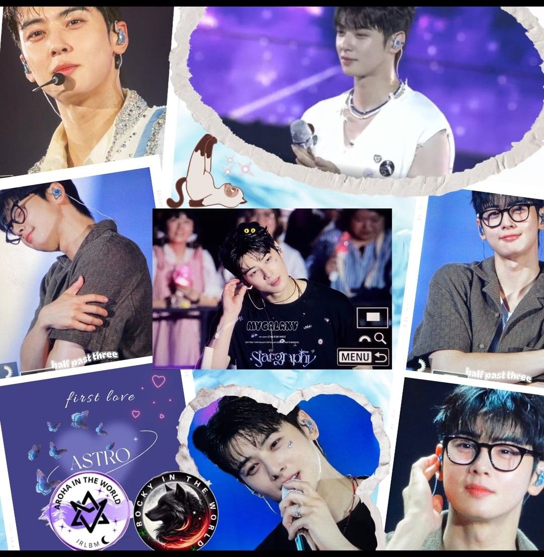 Behind-the-scenes cut of Cha Eunwoo