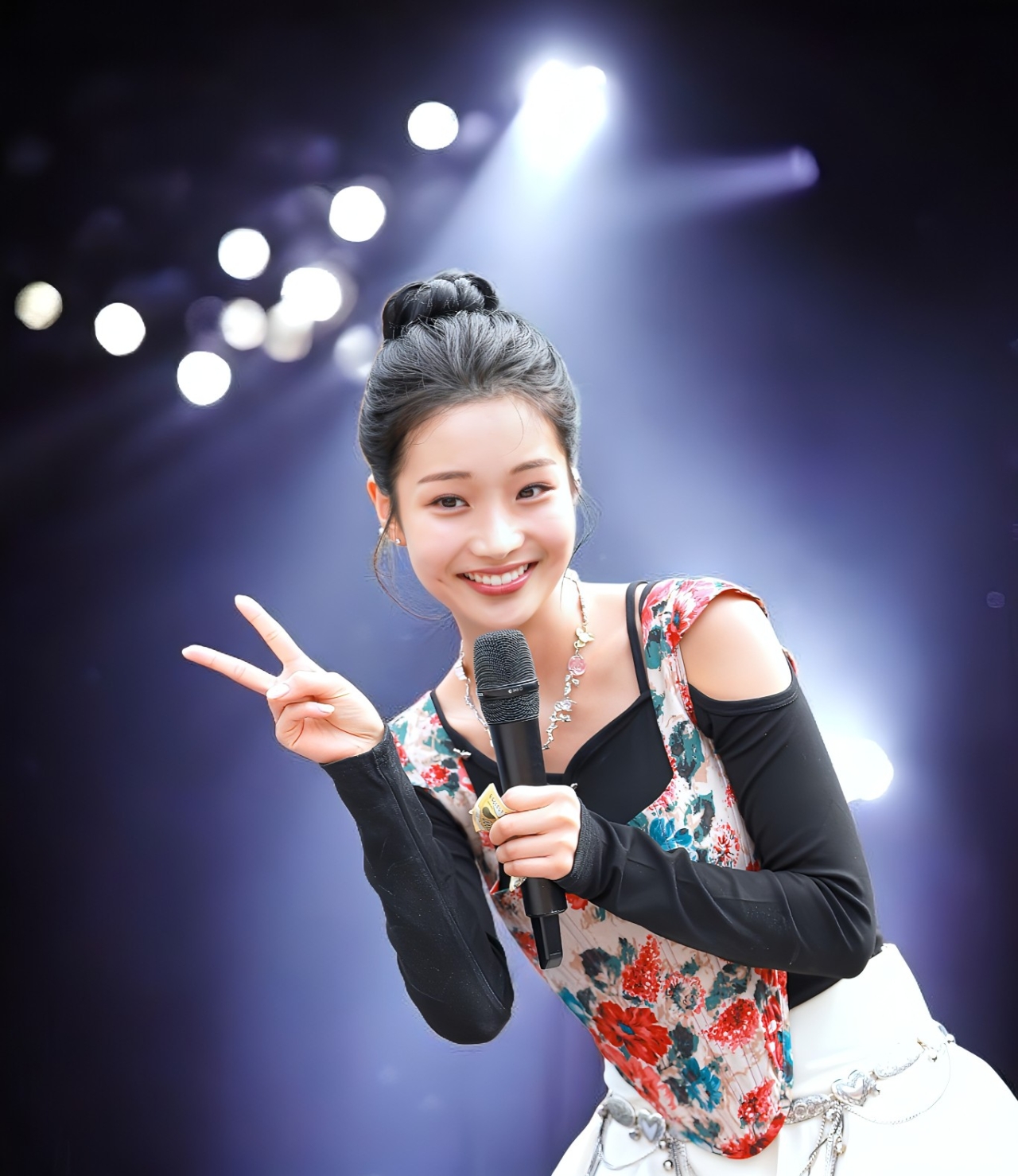 A moment captured by a fan of Kim Soyeon (2004)