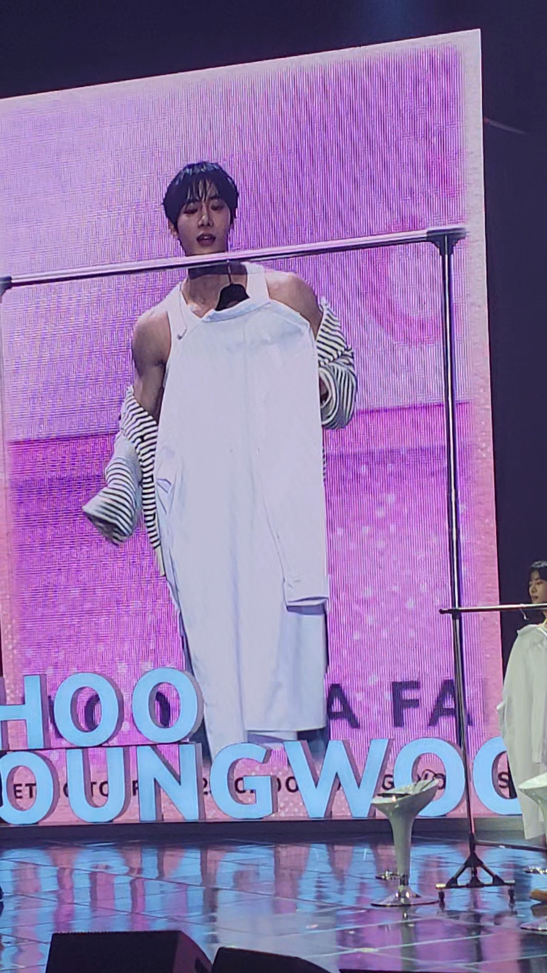 A moment captured by a fan of Choo Youngwoo