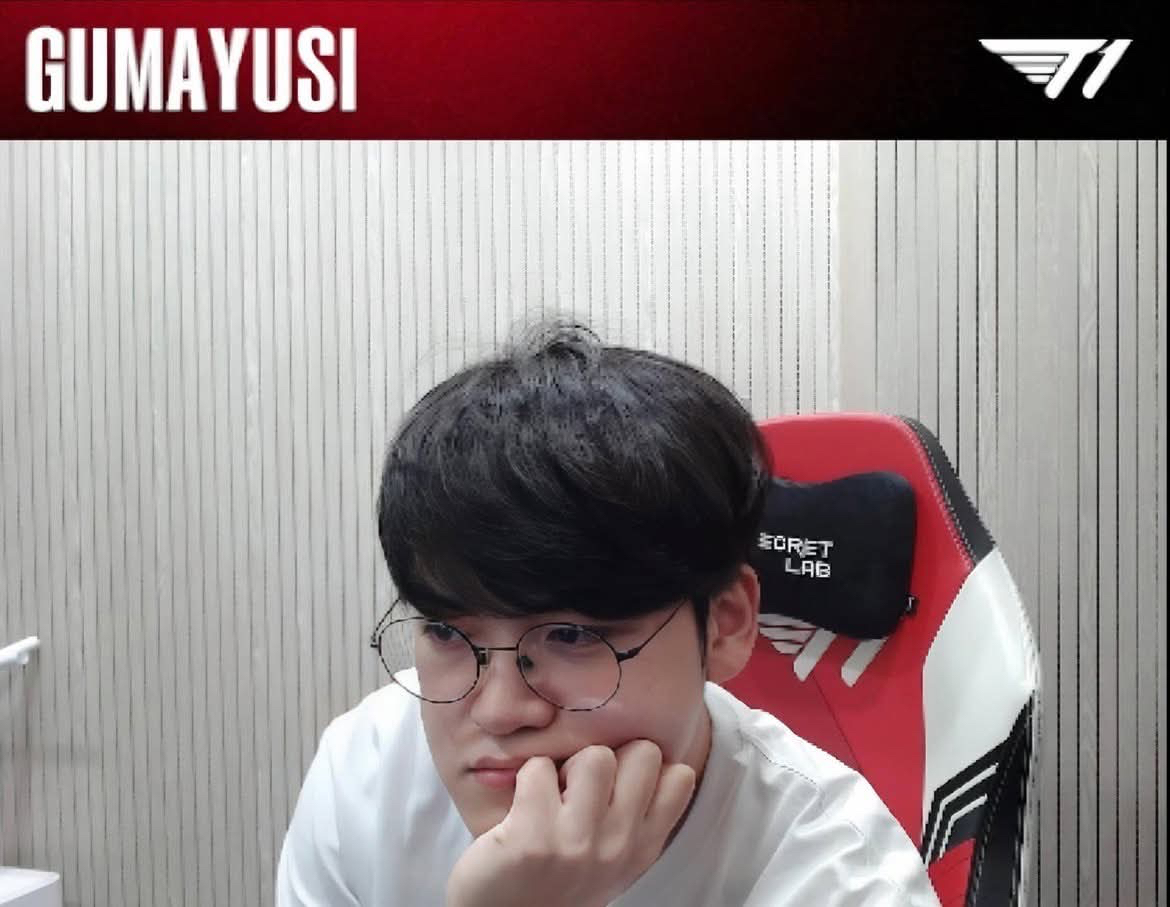 Behind-the-scenes cut of Gumayusi