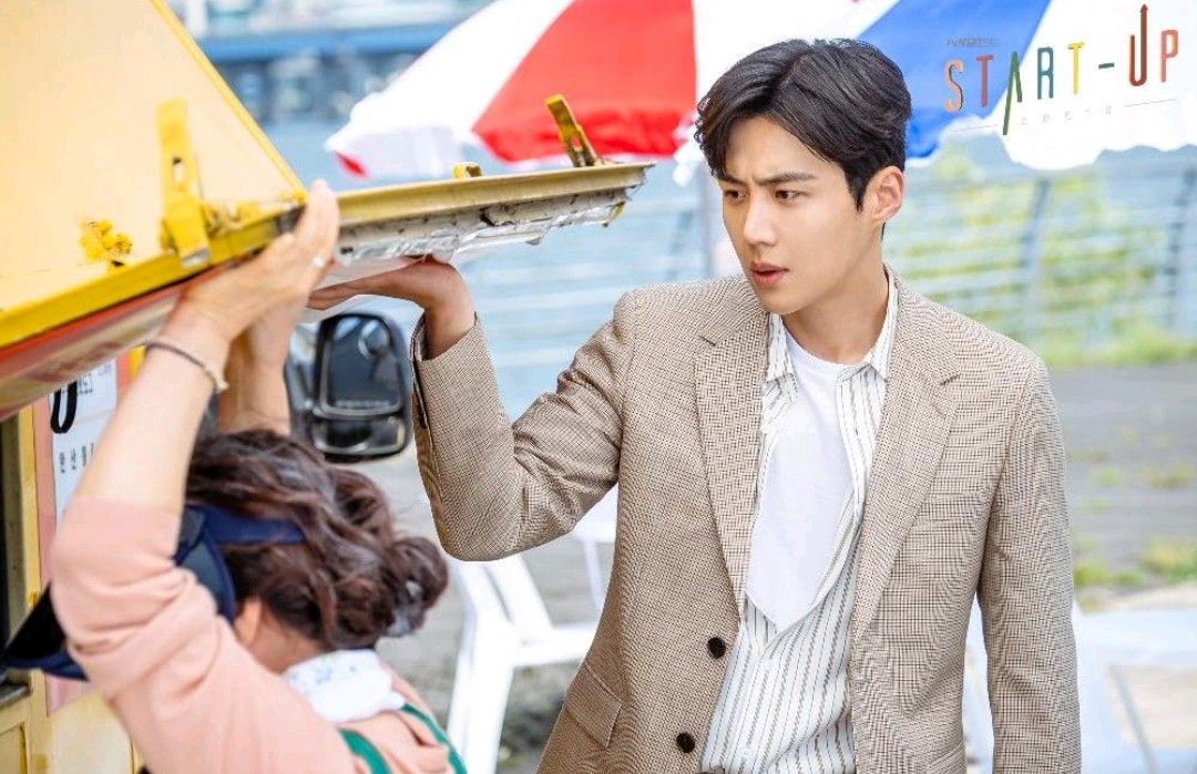 A moment captured by a fan of Kim Seonho
