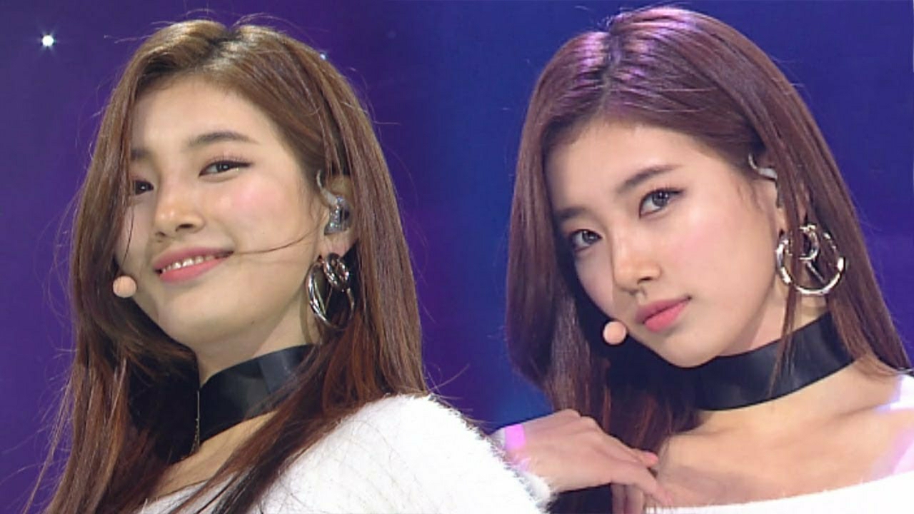 A moment captured by a fan of Bae Suzy