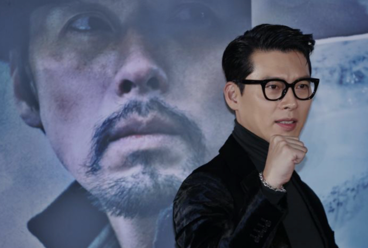 Recent activity shot of Hyun Bin