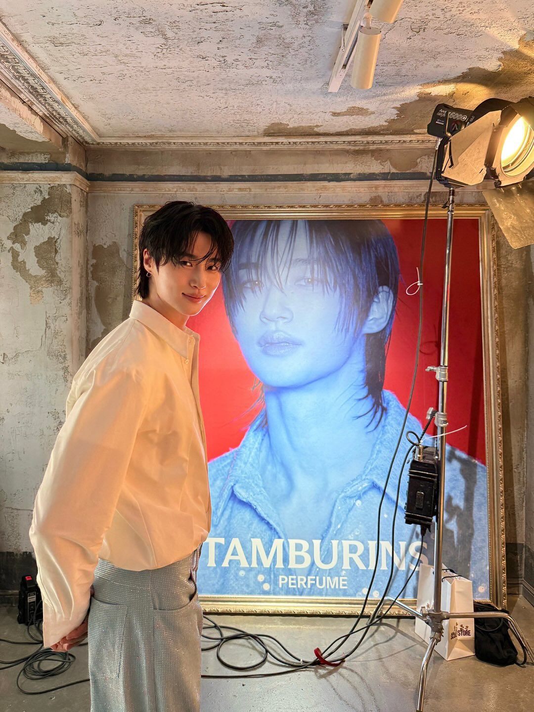 Behind-the-scenes cut of Byeon Wooseok