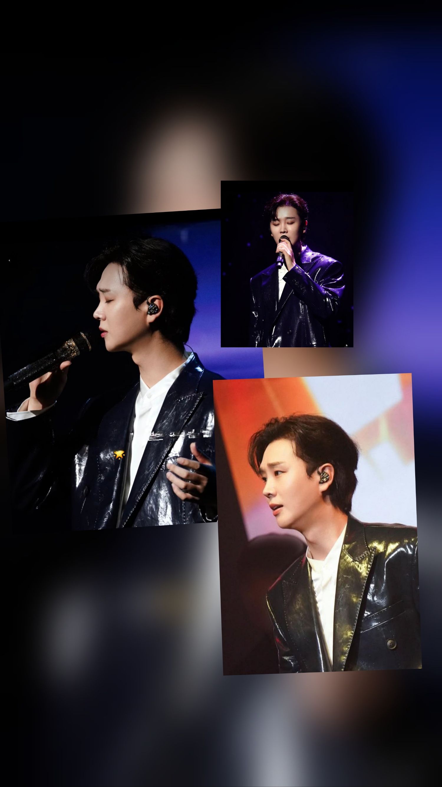 Emotional wallpaper shared by fans for Song Minjun