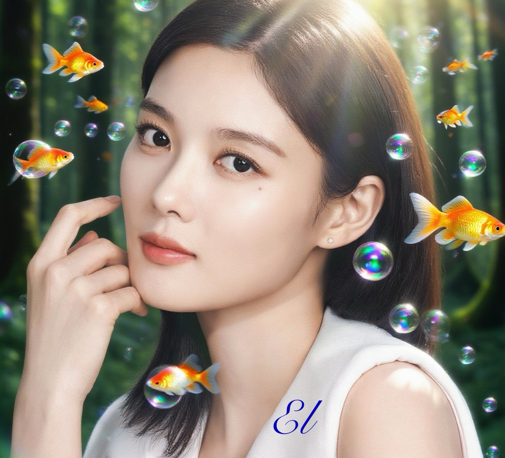 Behind-the-scenes cut of Kim Youjung