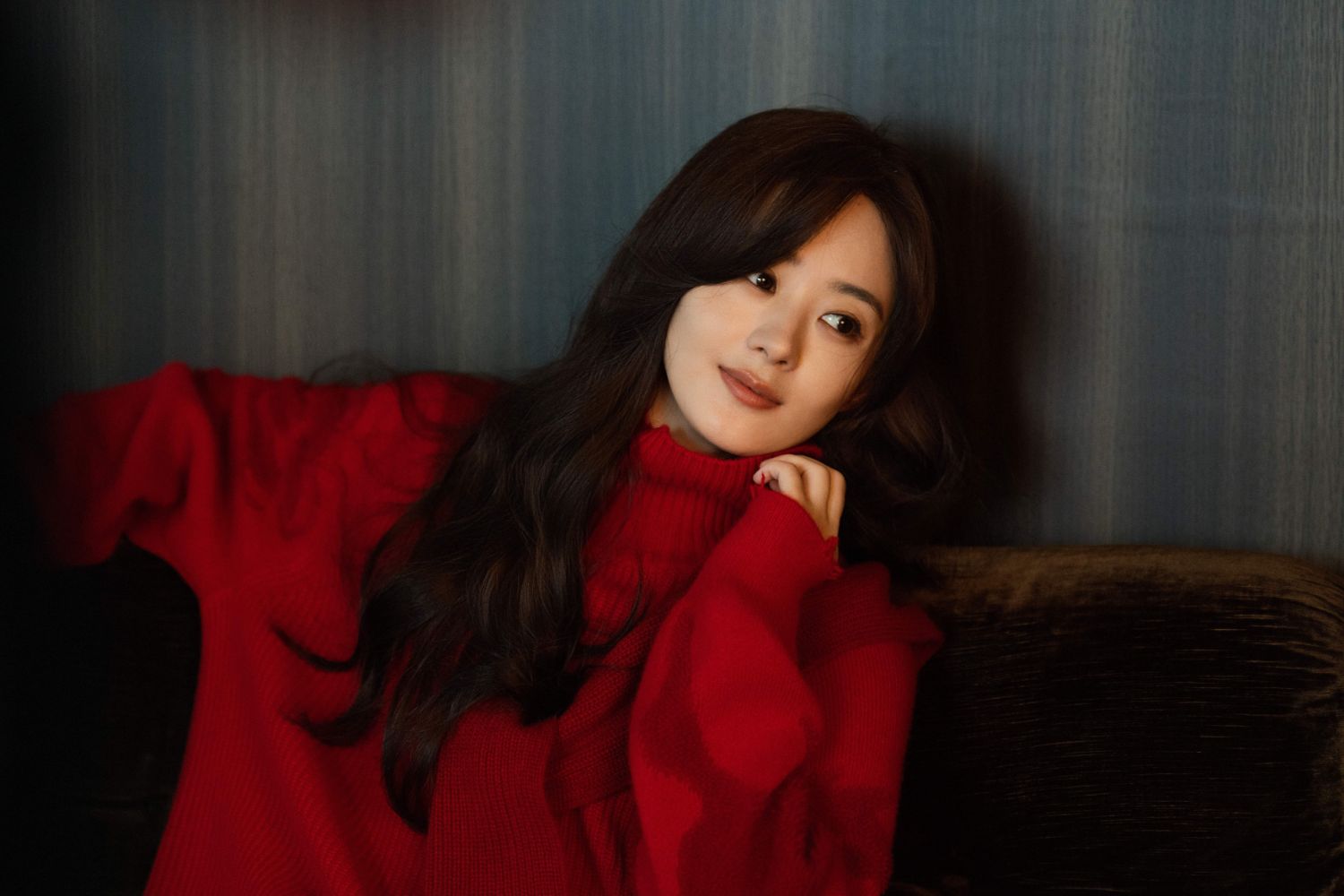 趙麗穎のビハインドカット