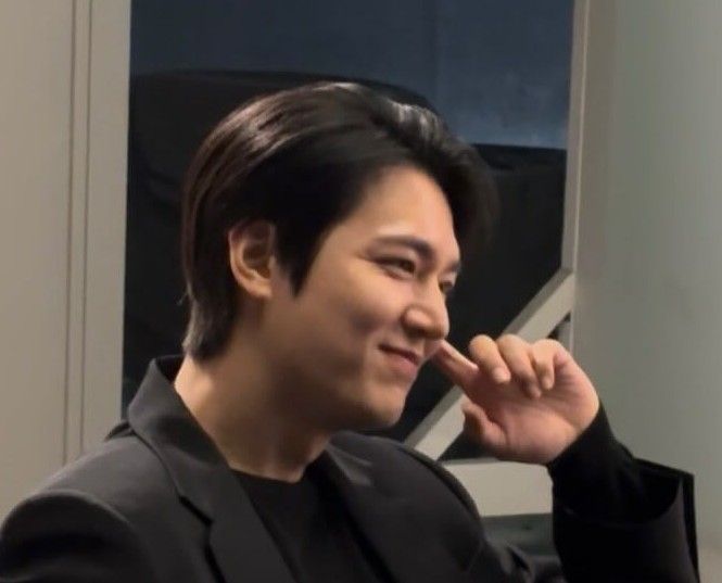 Momen yang diabadikan oleh penggemar Lee Minho