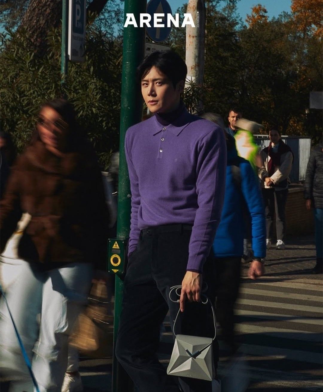 A moment captured by a fan of Kim Seonho