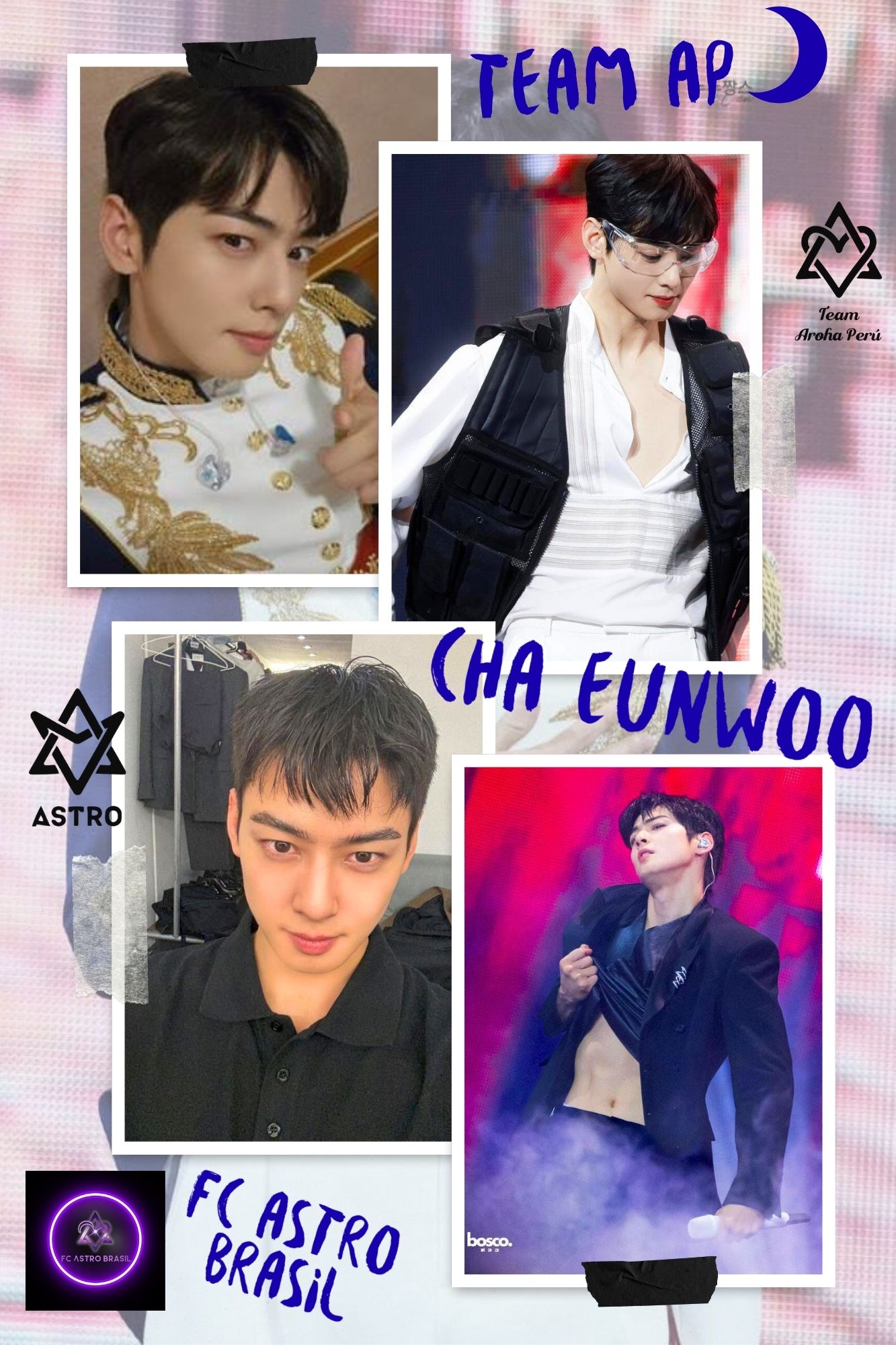 Recent activity shot of Cha Eunwoo