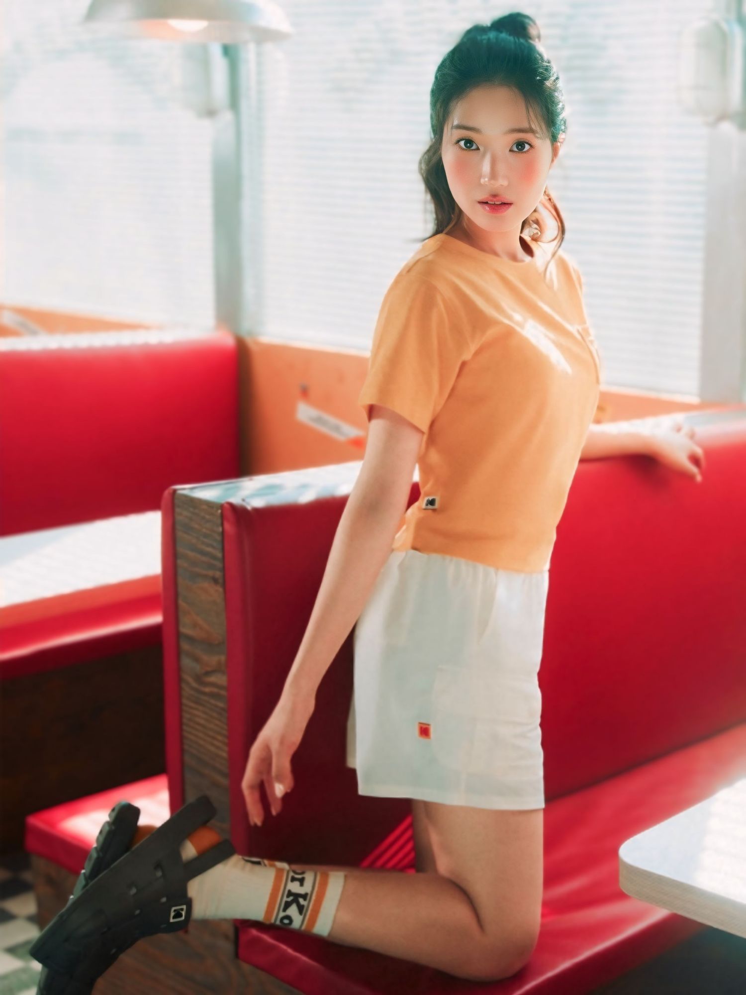 A moment captured by a fan of Kim Hyeyoon