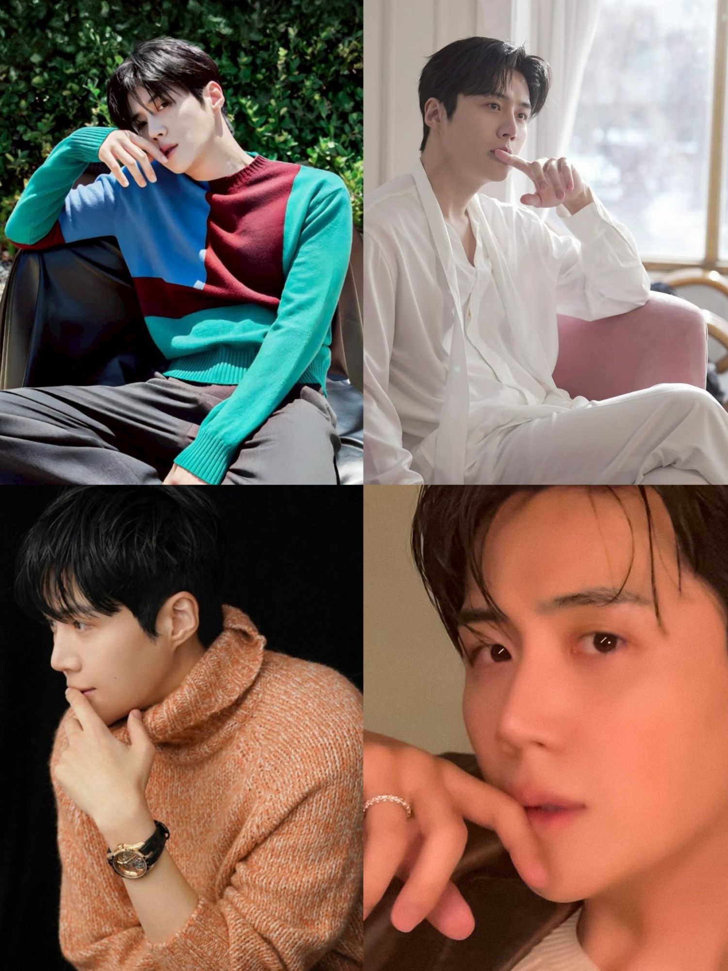 Behind-the-scenes cut of Kim Seonho