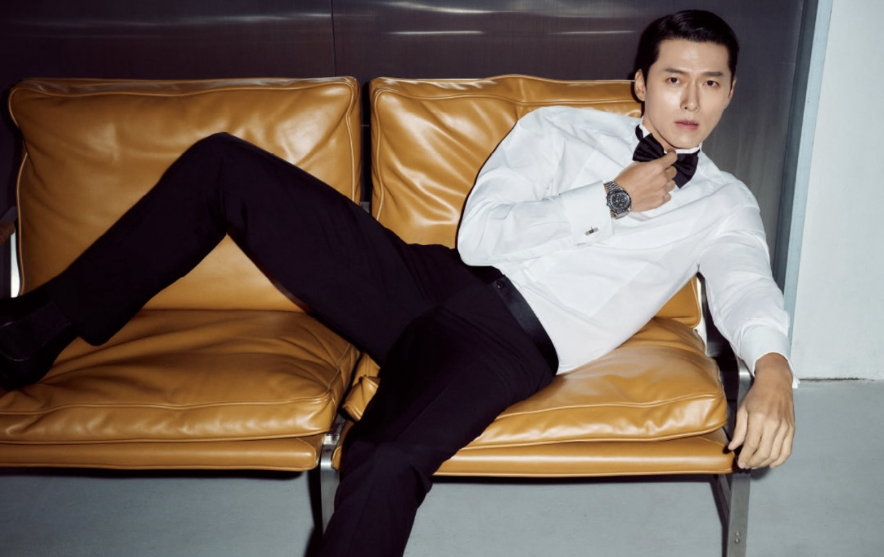 Recent activity shot of Hyun Bin