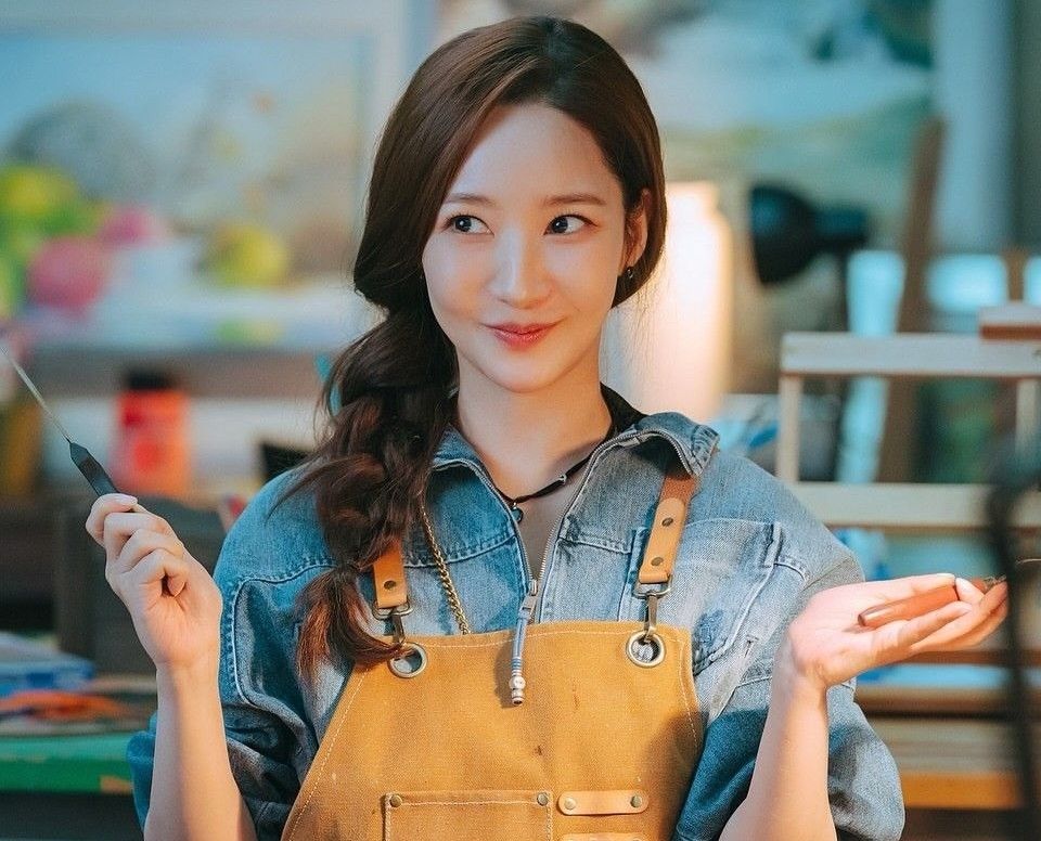 A moment captured by a fan of Park Minyoung