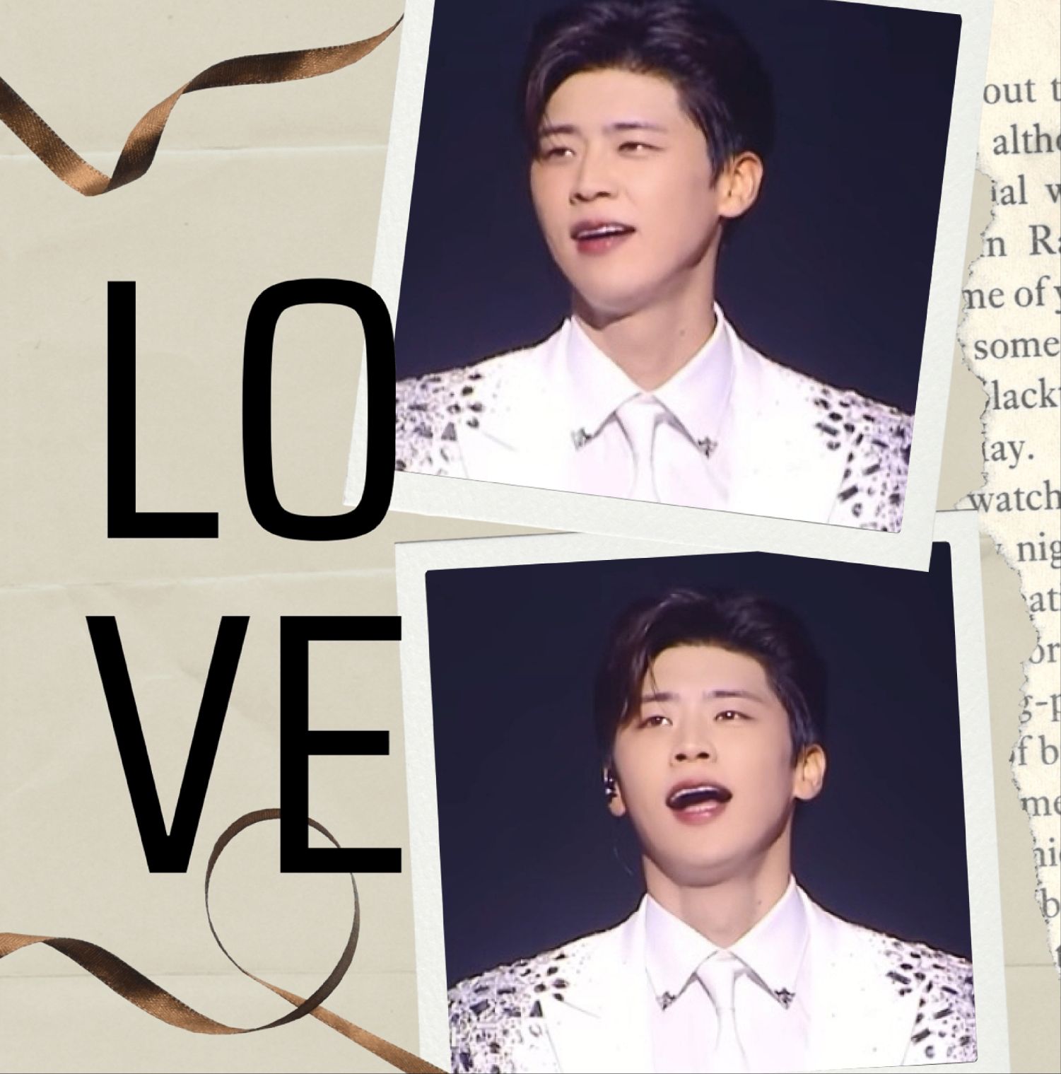 A moment captured by a fan of Park Jihyeon