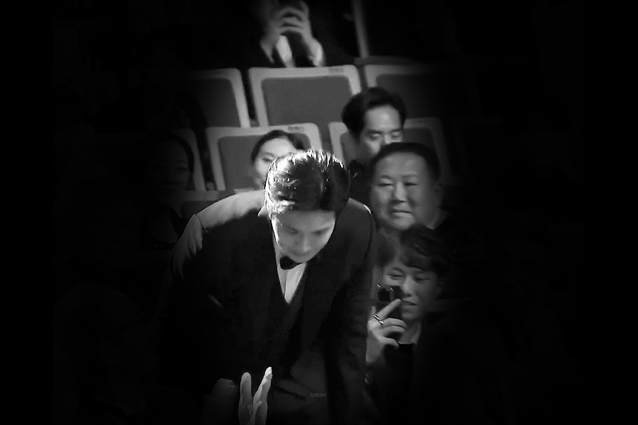 A moment captured by a fan of Kim Seonho