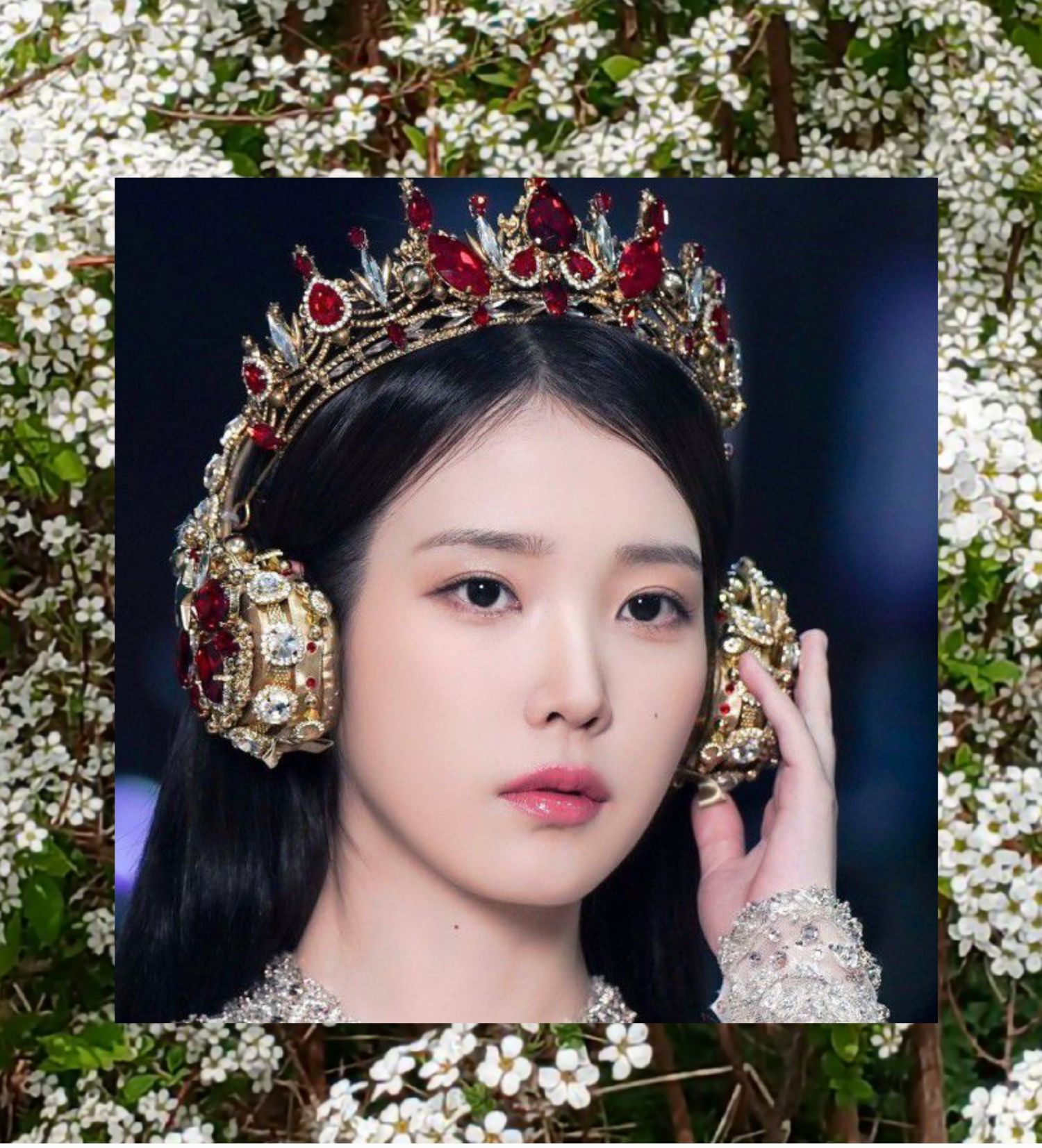 A moment captured by a fan of IU