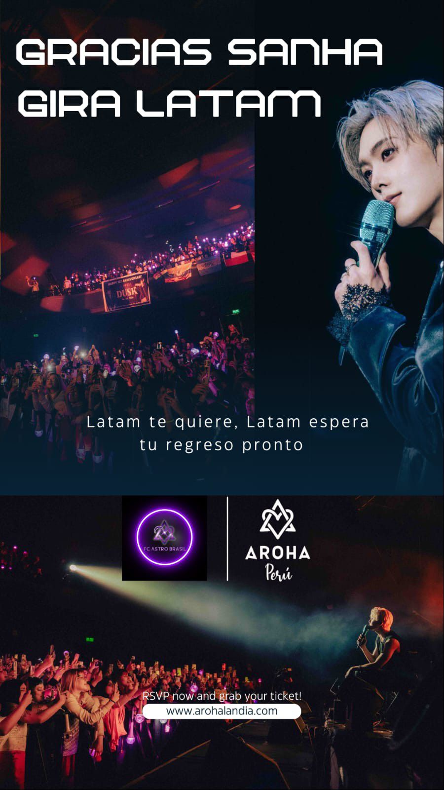 Emotional wallpaper shared by fans for Yoon Sanha