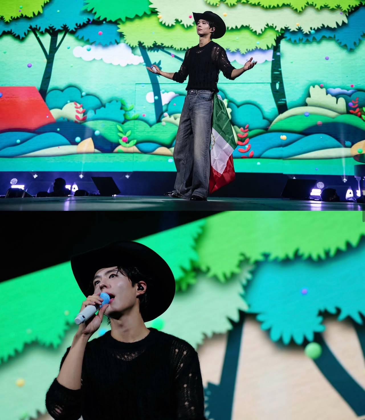 A moment captured by a fan of Park Bogum