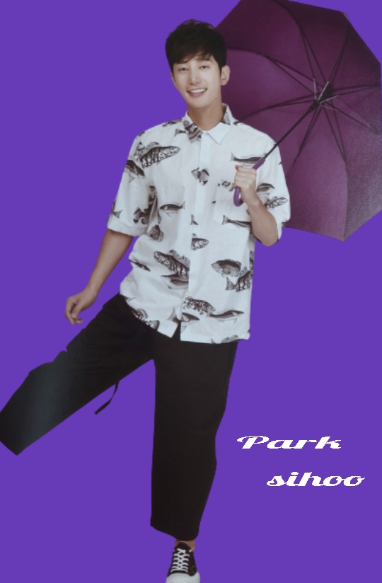 Behind-the-scenes cut of Park Sihoo