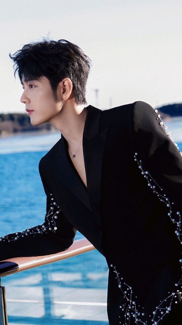 Emotional wallpaper shared by fans for Xiao Zhan