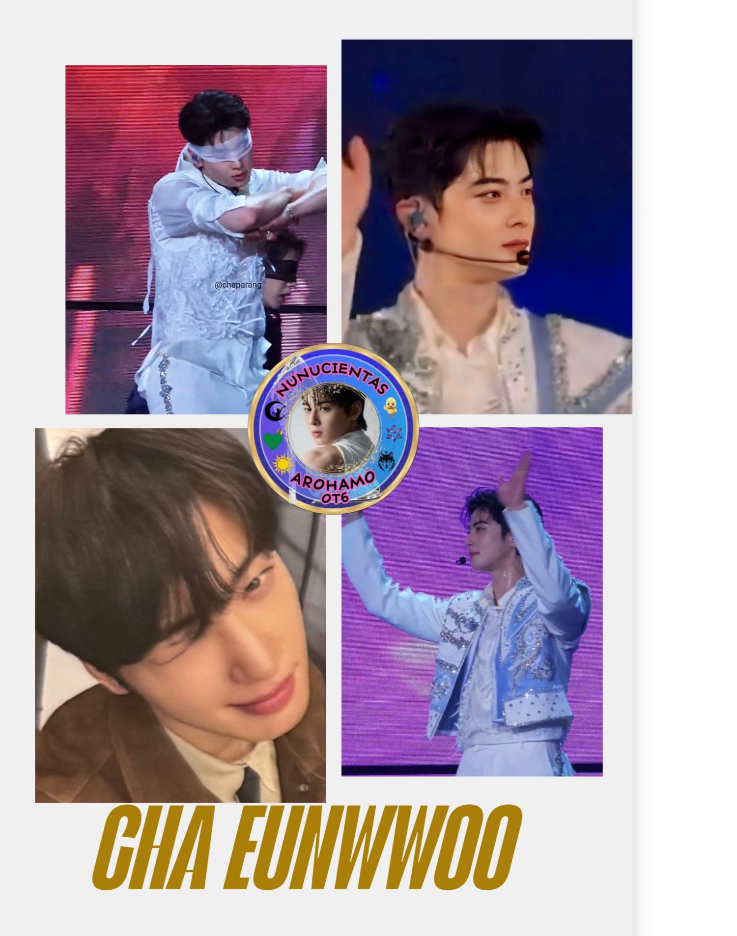 Behind-the-scenes cut of Cha Eunwoo