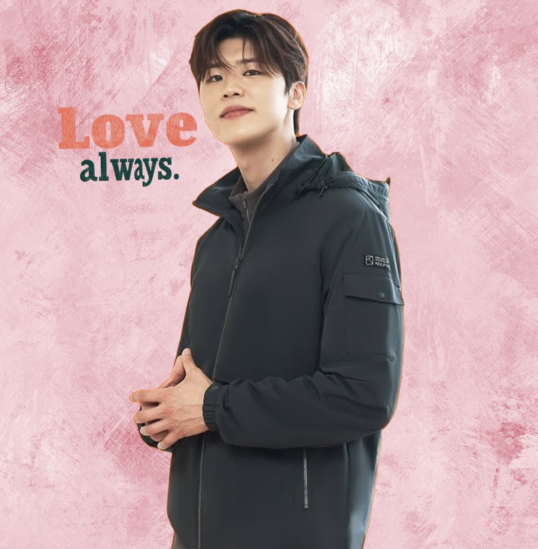 Behind-the-scenes cut of Park Jihyeon