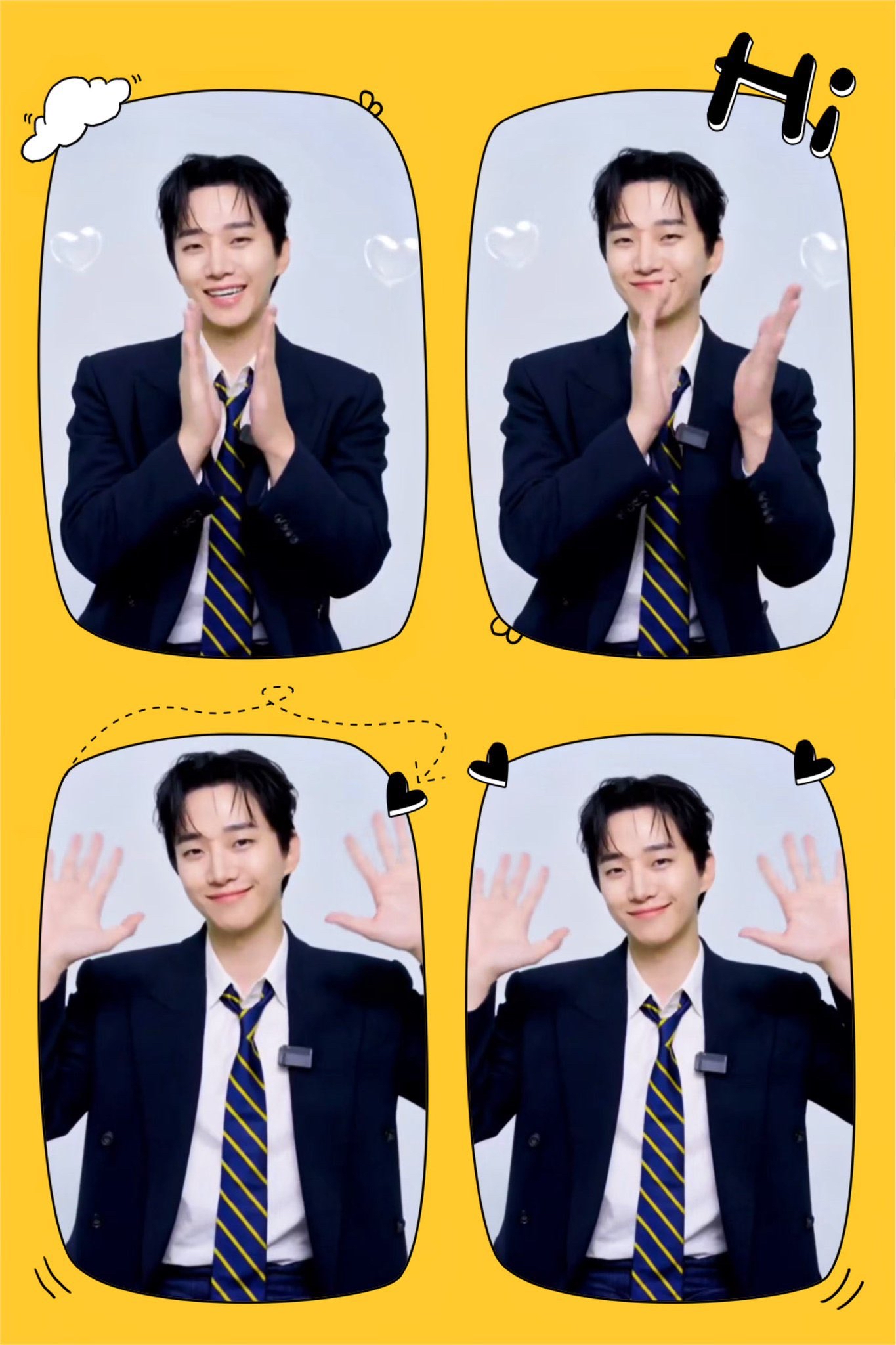 Behind-the-scenes cut of Lee Junho