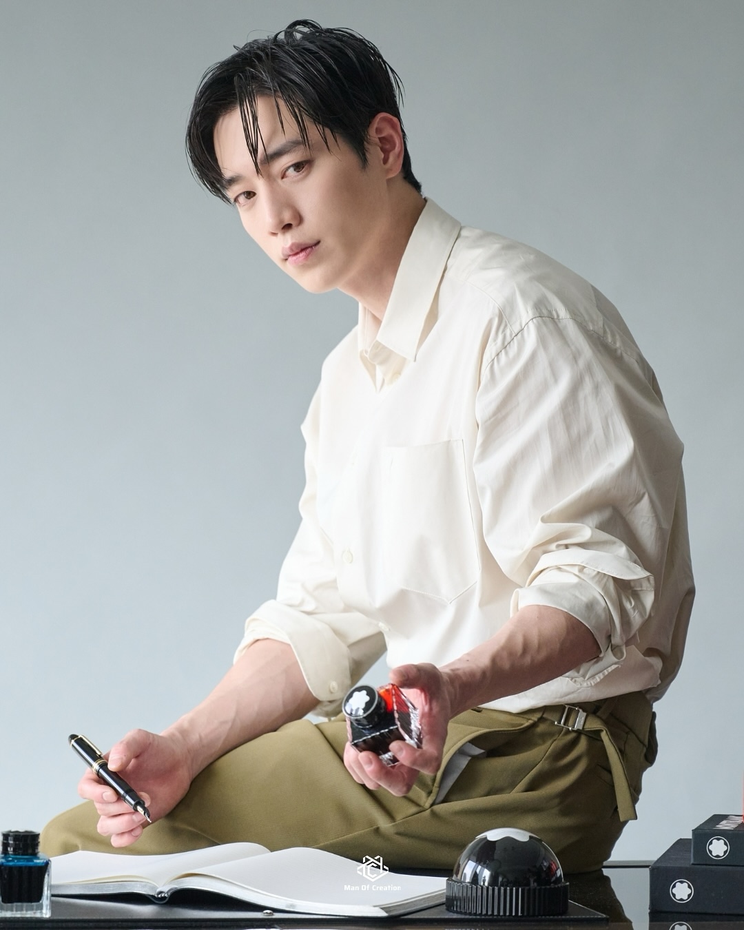 Behind-the-scenes cut of Seo Kangjoon