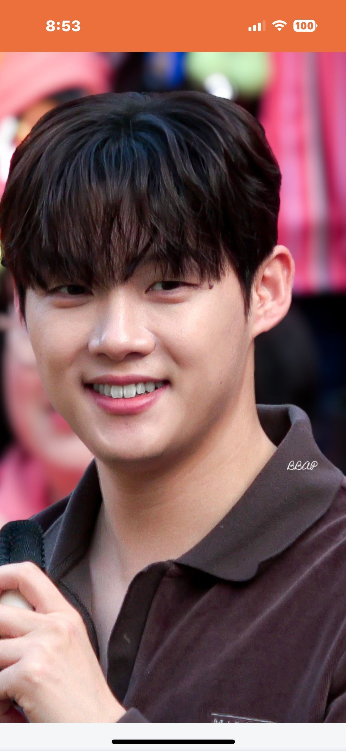 Special wallpaper made by Choi Jaemyeong's fans