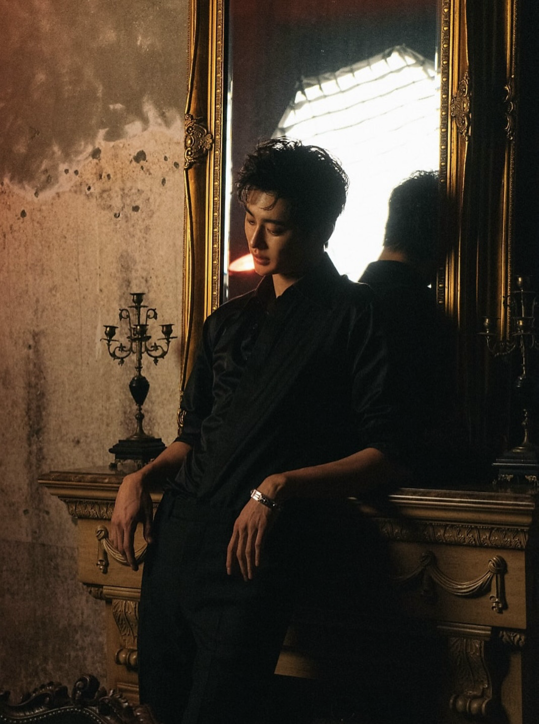 A moment captured by a fan of Byeon Wooseok