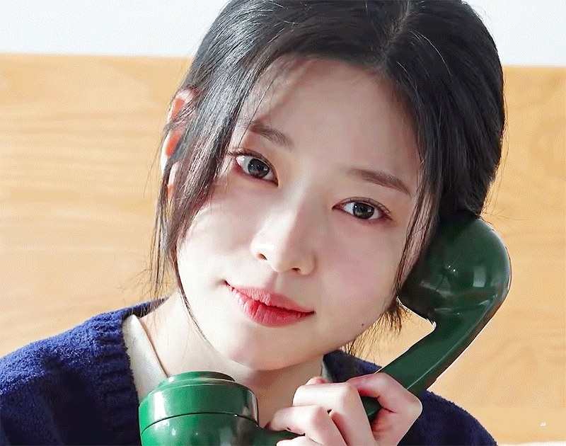 A moment captured by a fan of Kim Minju