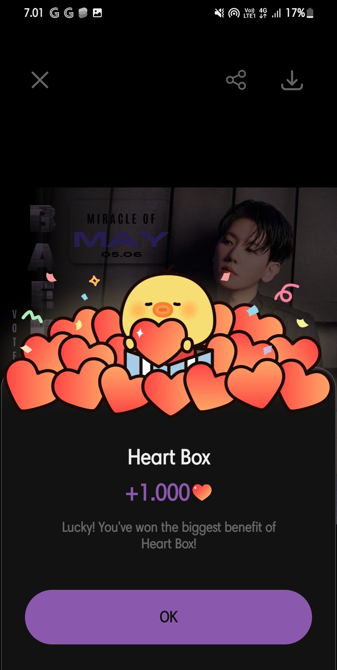 Emotional wallpaper shared by fans for Baekhyun