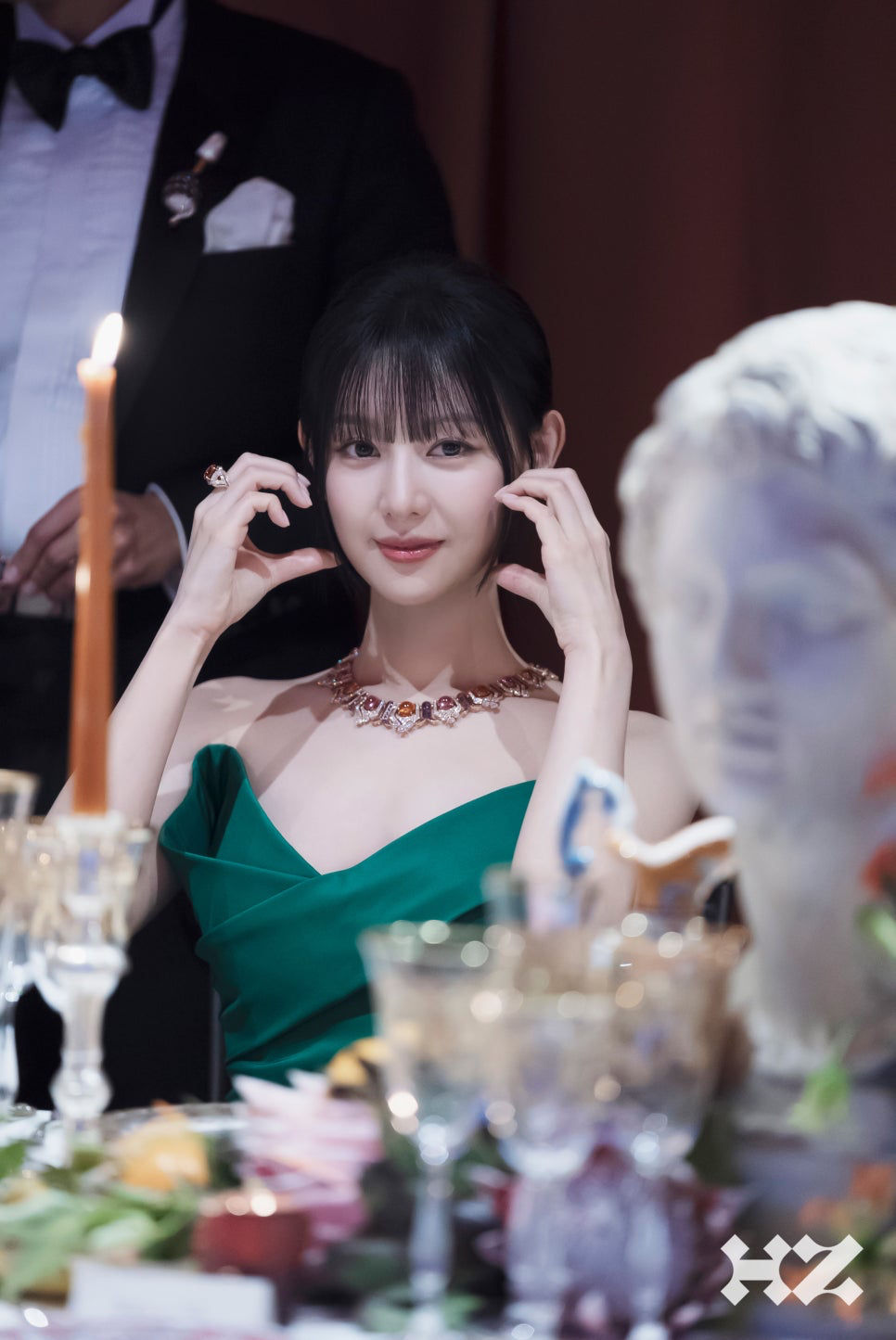 A moment captured by a fan of Kim Jiwon