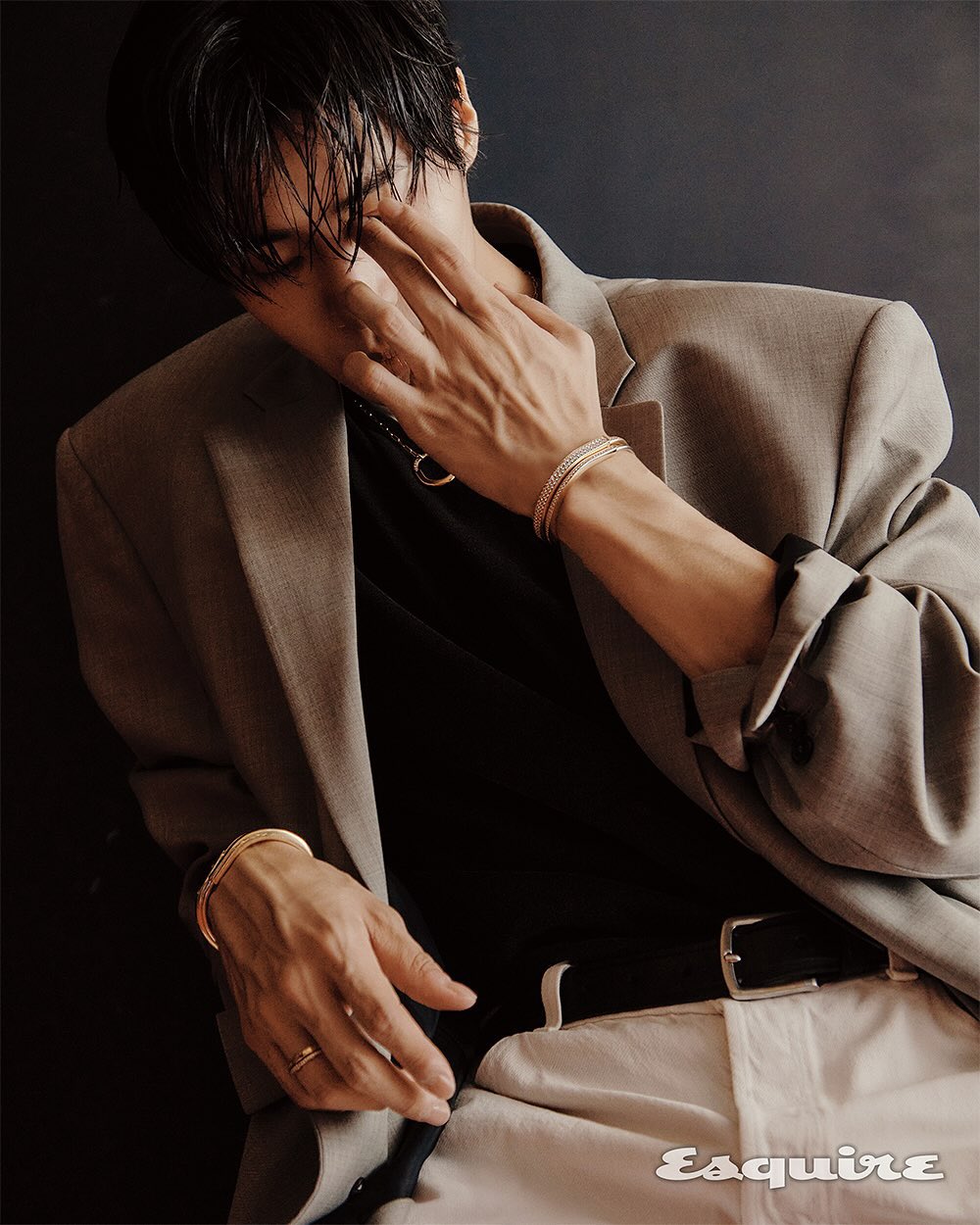 Behind-the-scenes cut of Choo Youngwoo
