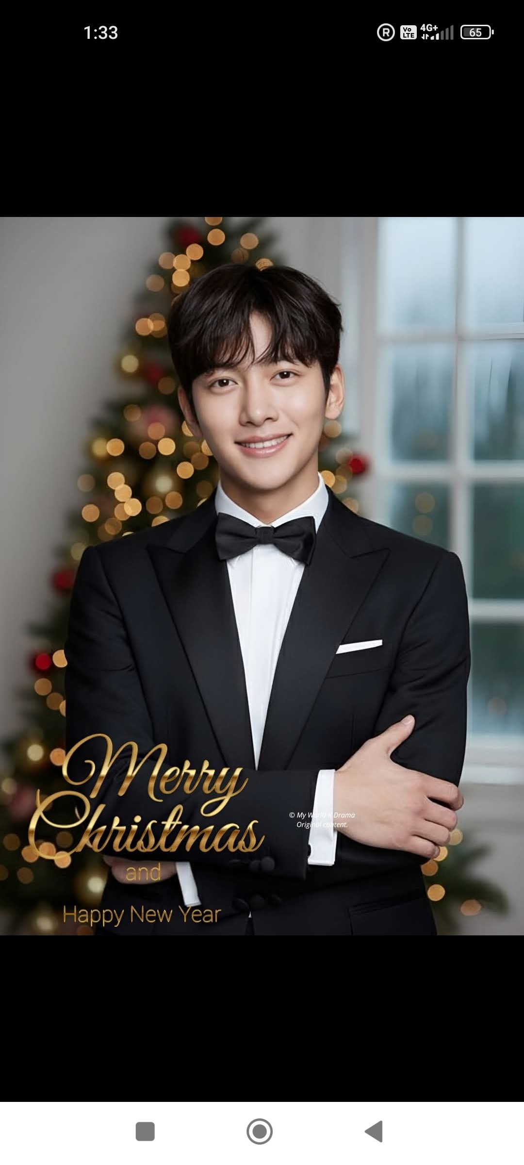 Behind-the-scenes cut of Ji Changwook