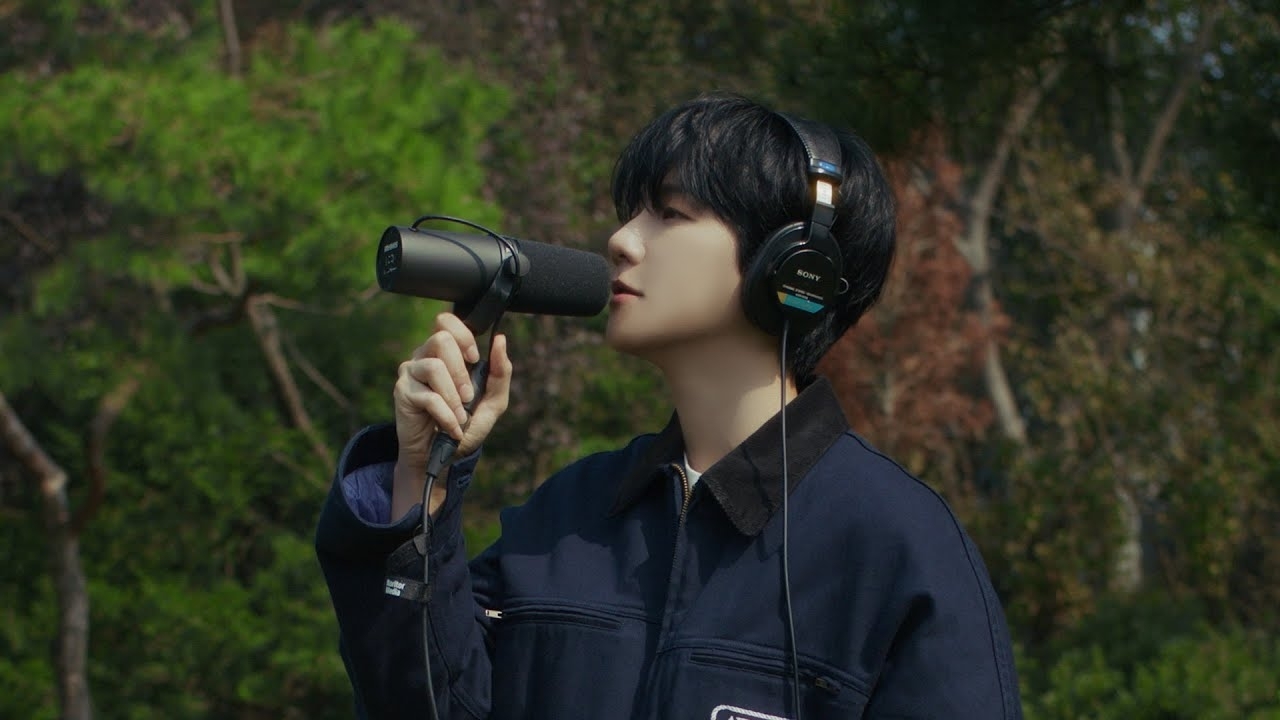 Behind-the-scenes cut of Baekhyun