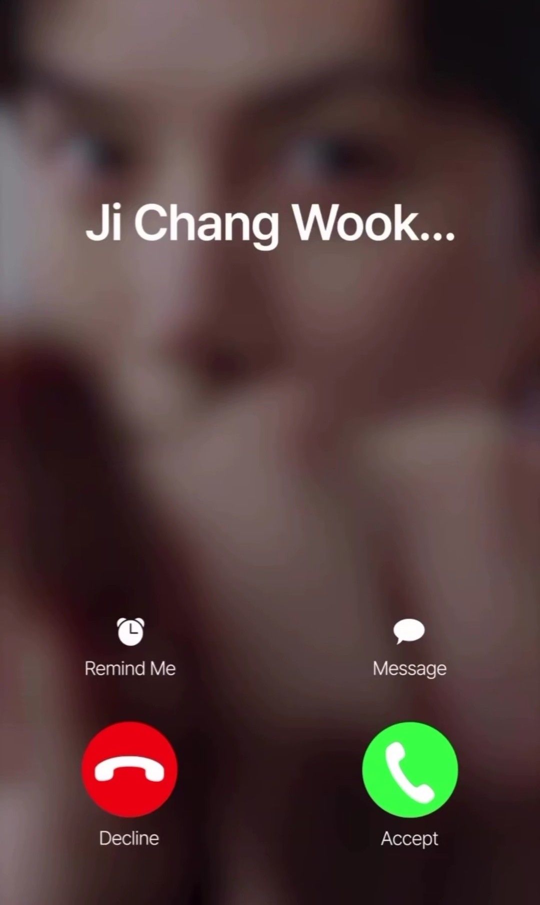 Recent activity shot of Ji Changwook