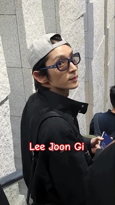 Recent activity shot of Lee Joongi