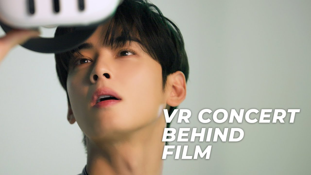 Behind-the-scenes cut of Cha Eunwoo