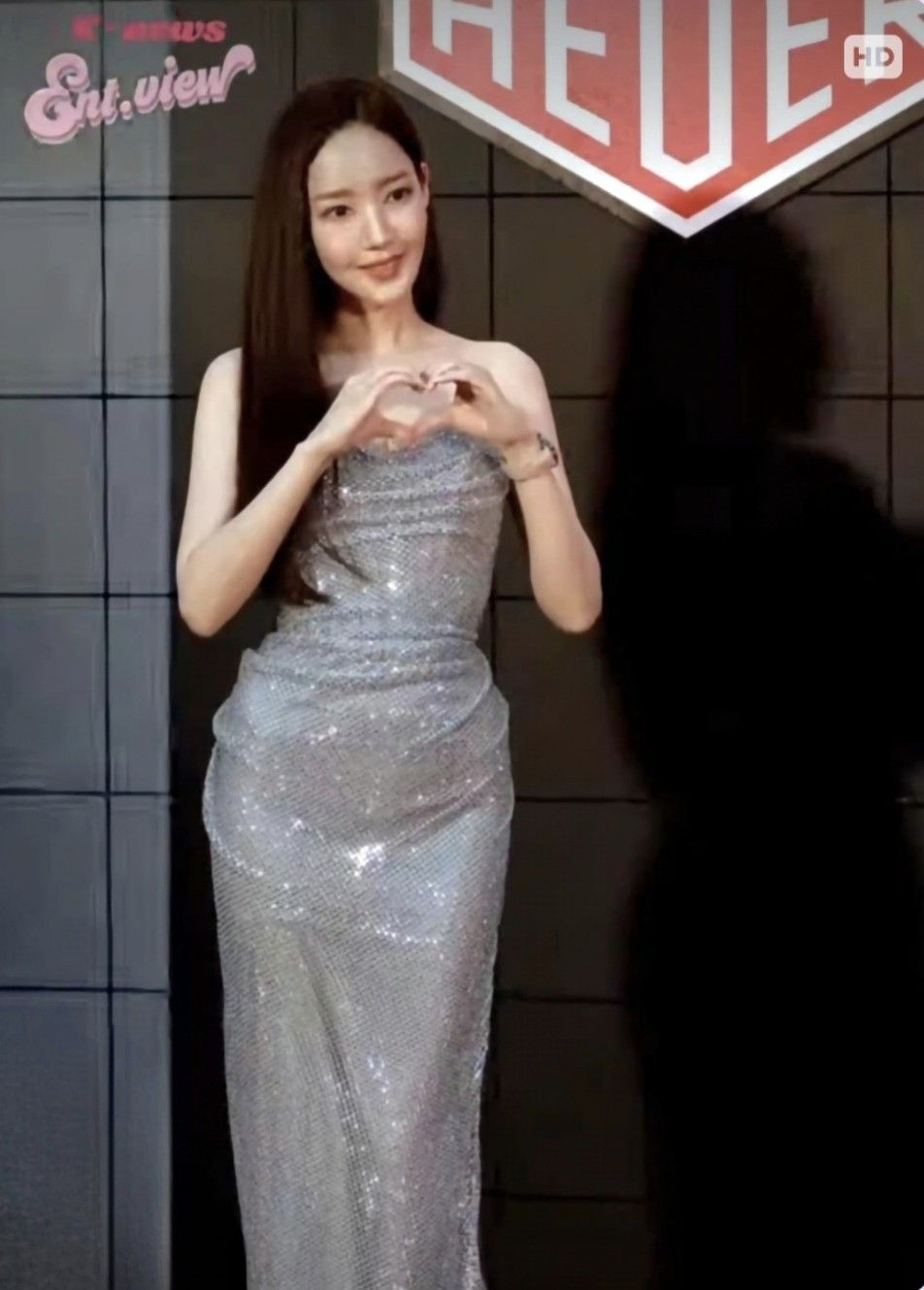 A moment captured by a fan of Park Minyoung