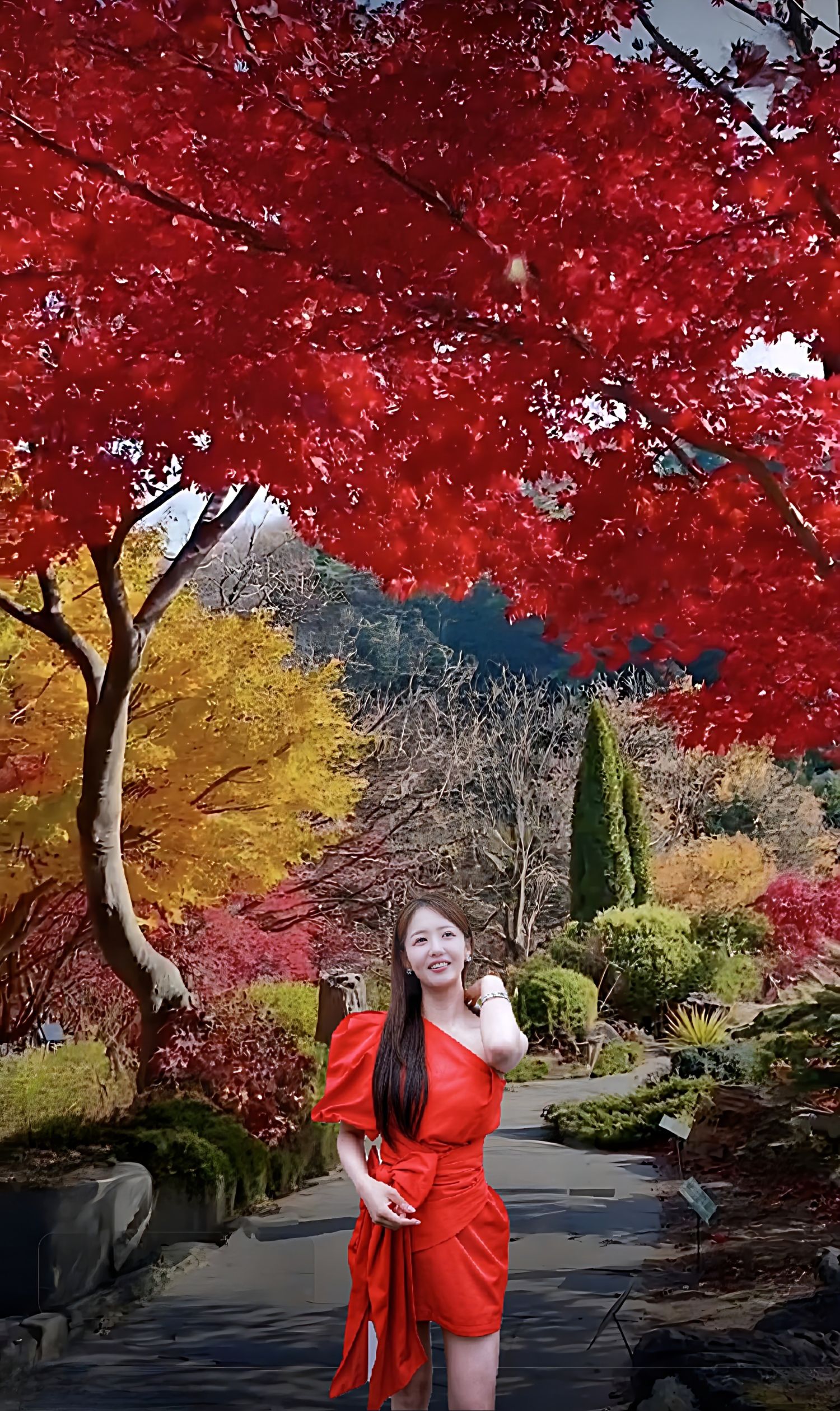 Behind-the-scenes cut of Jeong Dakyoung