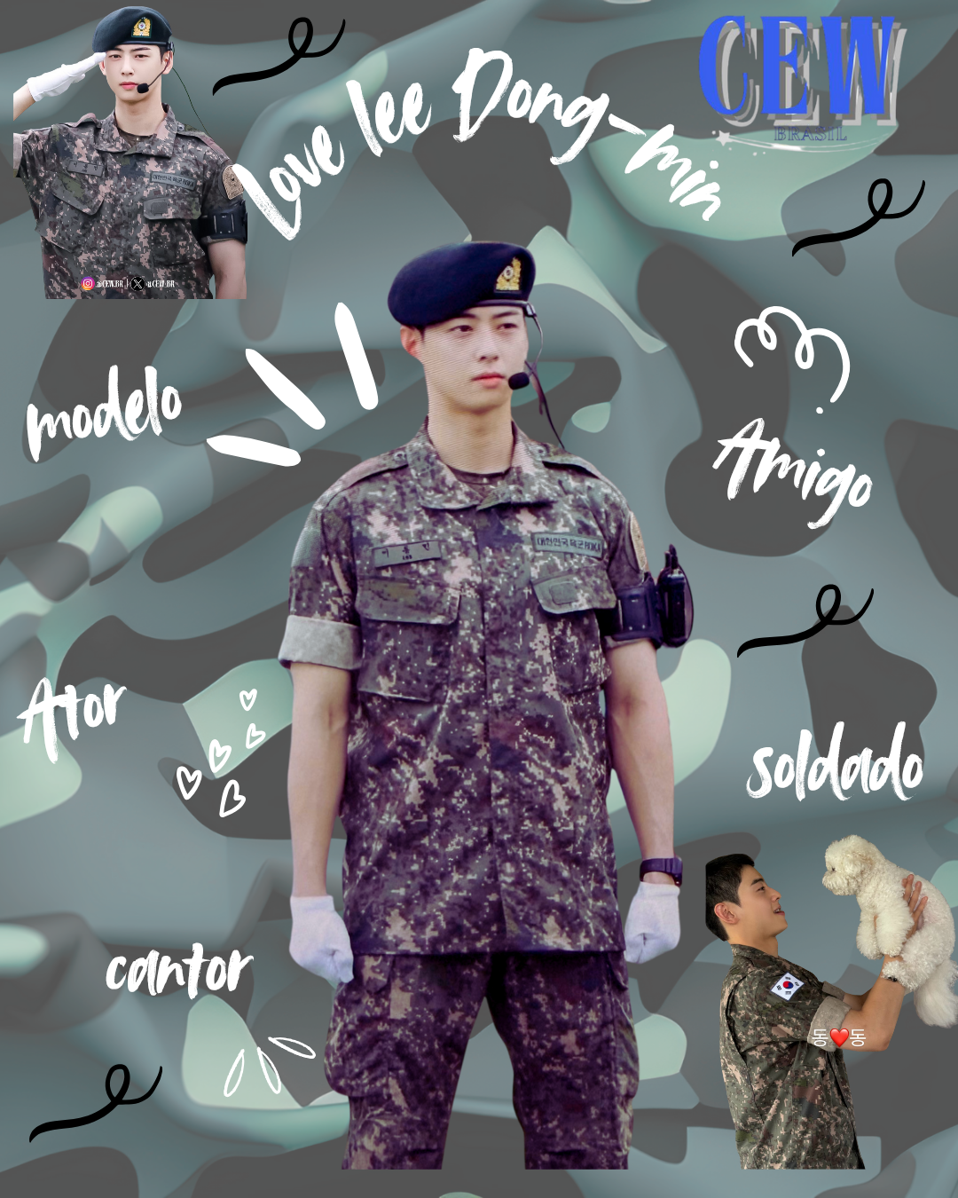 Behind-the-scenes cut of Cha Eunwoo