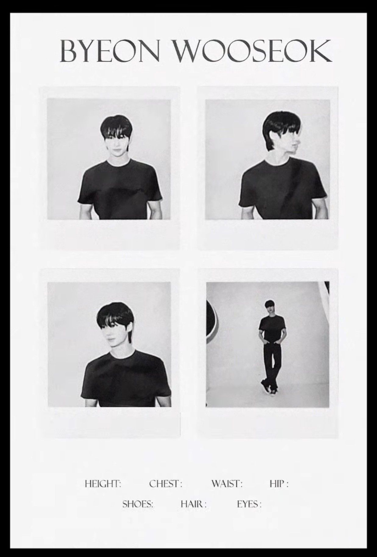 Behind-the-scenes cut of Byeon Wooseok