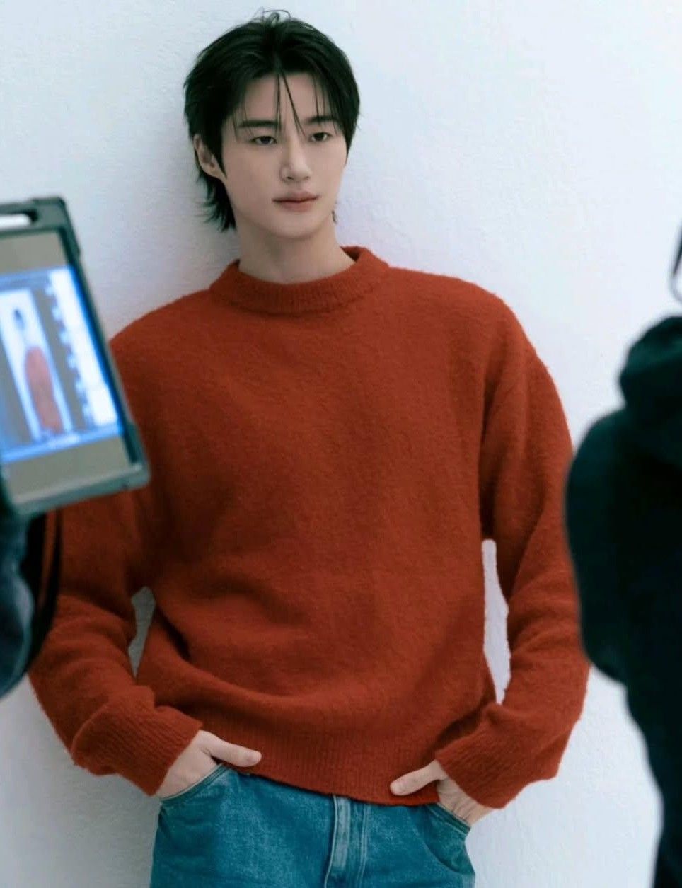 Recent activity shot of Byeon Wooseok