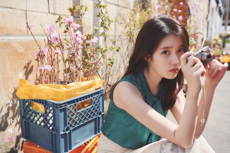 Behind-the-scenes cut of IU