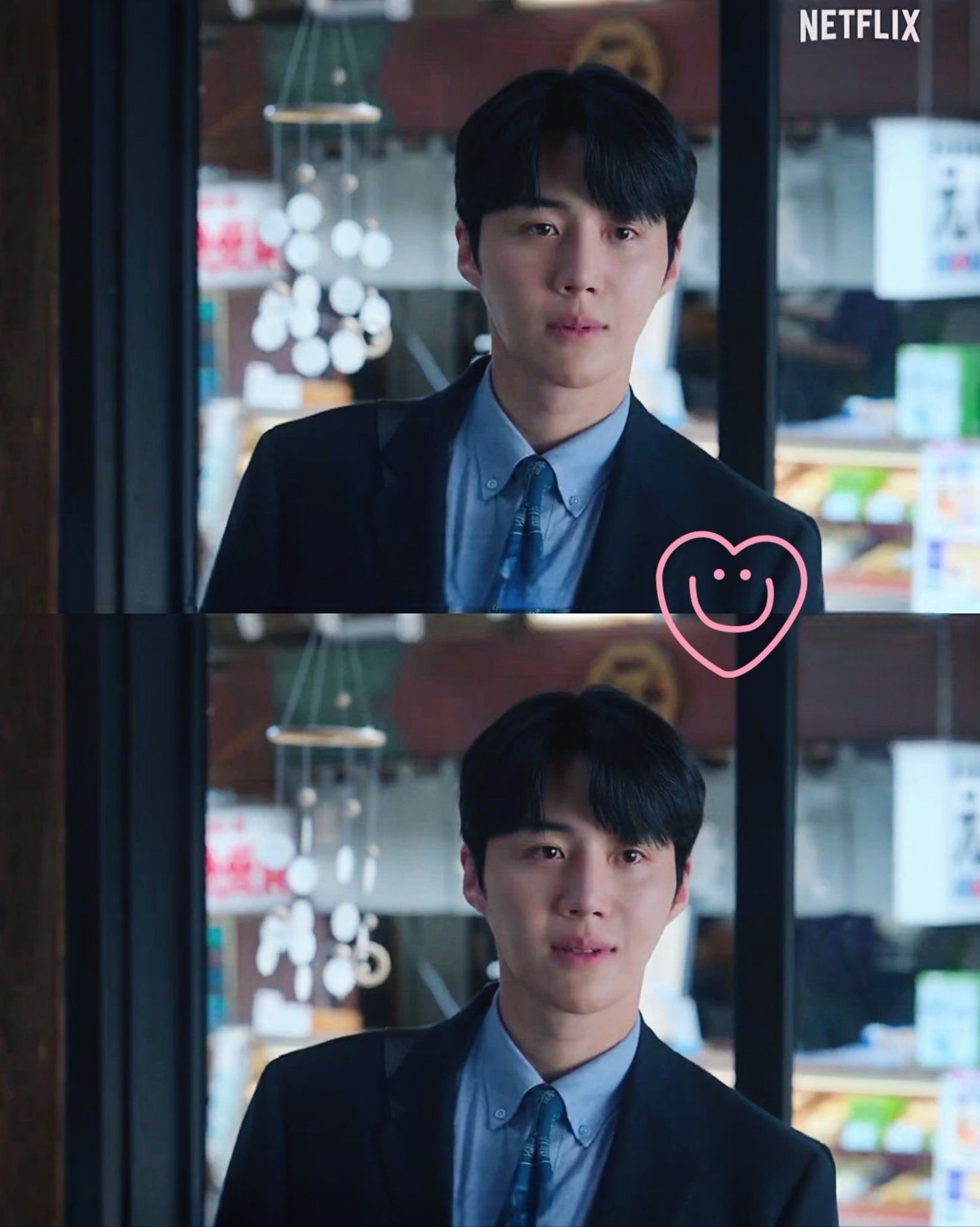 Behind-the-scenes cut of Kim Seonho