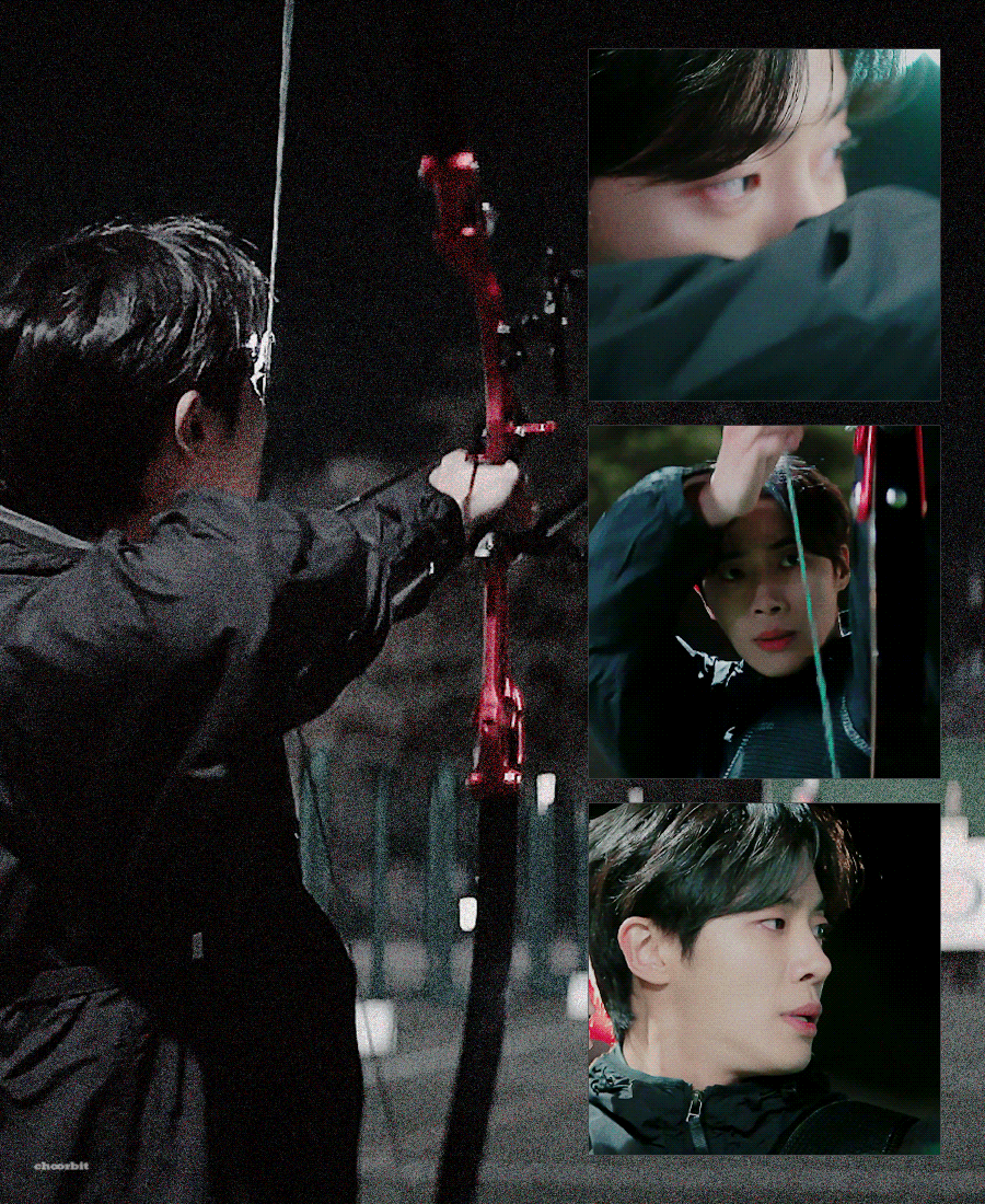 Behind-the-scenes cut of Choo Youngwoo