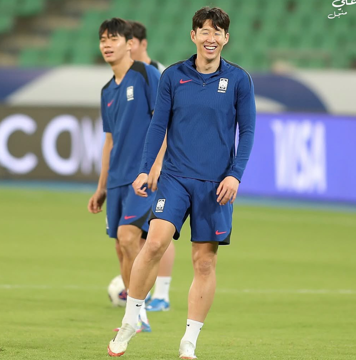 A moment captured by a fan of Son Heungmin