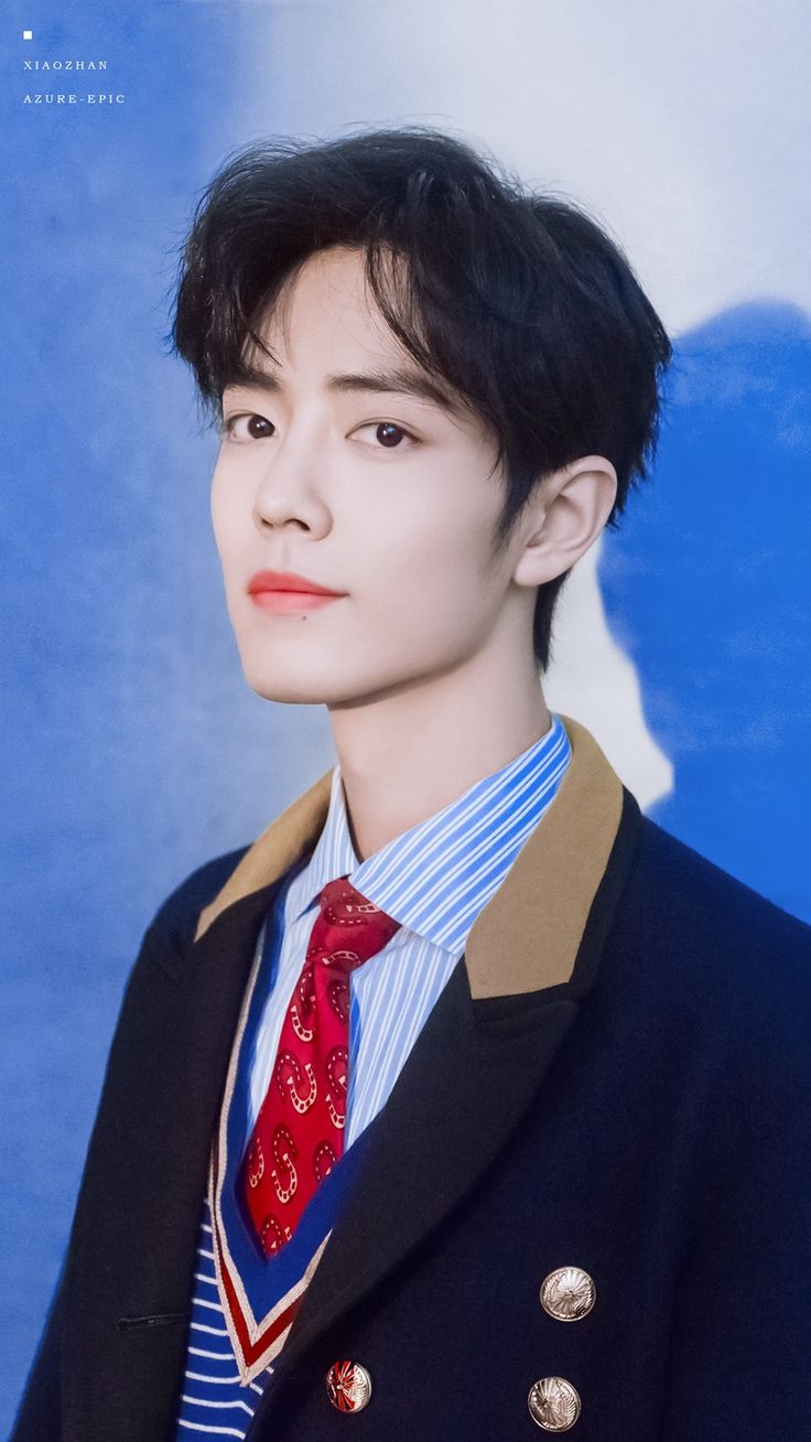 Special wallpaper made by Xiao Zhan's fans